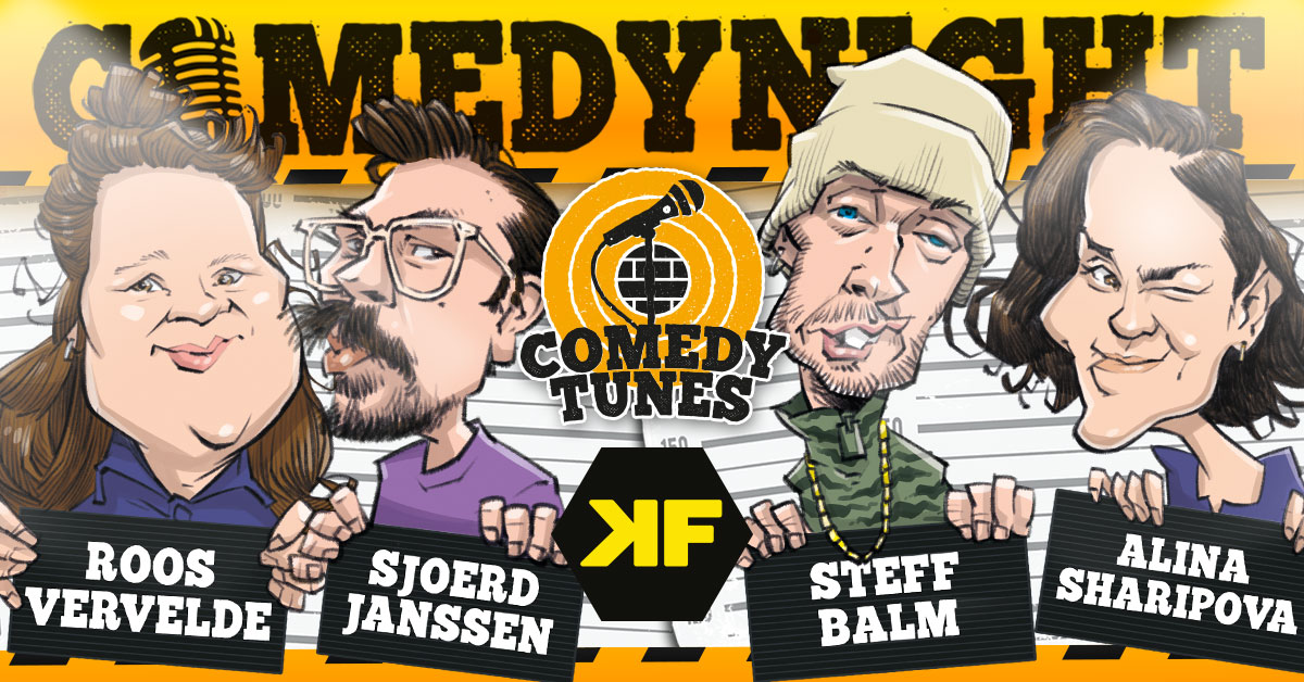 COMEDYTUNES | ALINA SHARIPOVA, SJOERD JANSSEN, ROOS VERVELDE & STEFF BALM